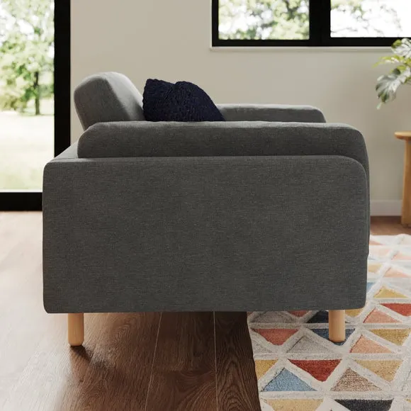 Newton Luxe Chenille Snuggle Chair 2