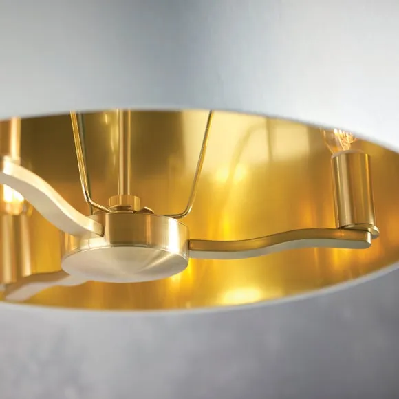 Vogue Elijah Traditional 3 Light Pendant Light 4