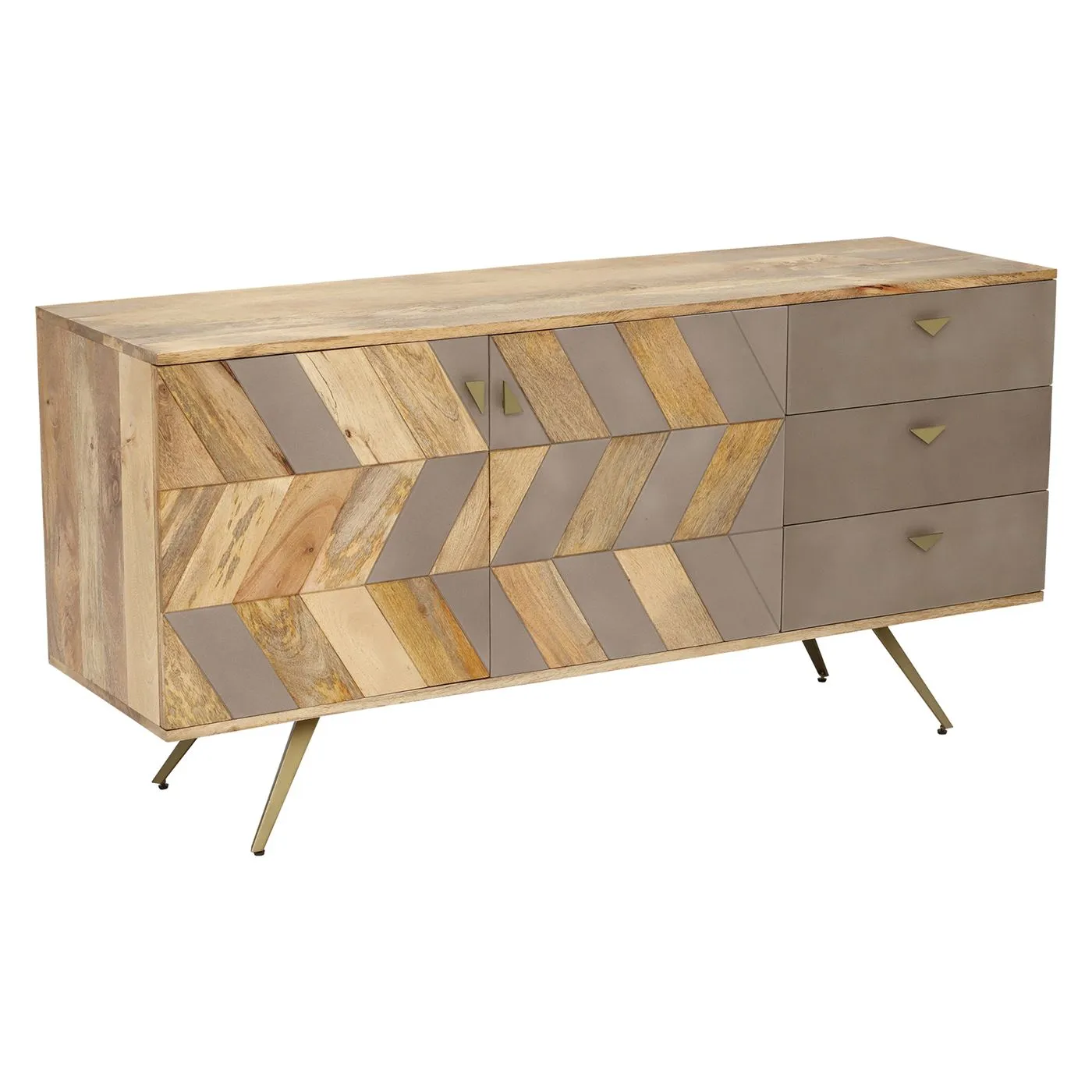 Leif Sideboard, Natural Mango Wood