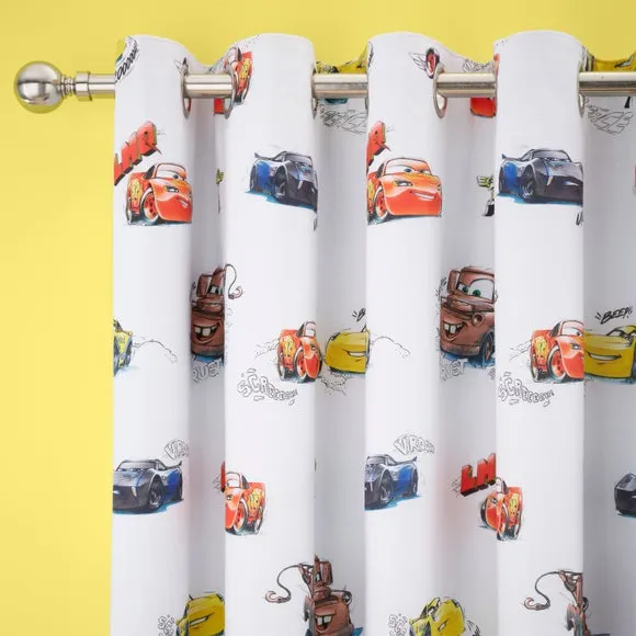 Pixar Cars Blackout Eyelet Curtains 1