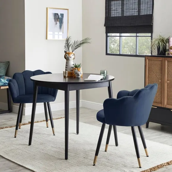 Vivian Velvet Dining Chair 2