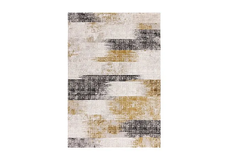 Kuza Lines Rug - 120cm-x-170cm - Gold