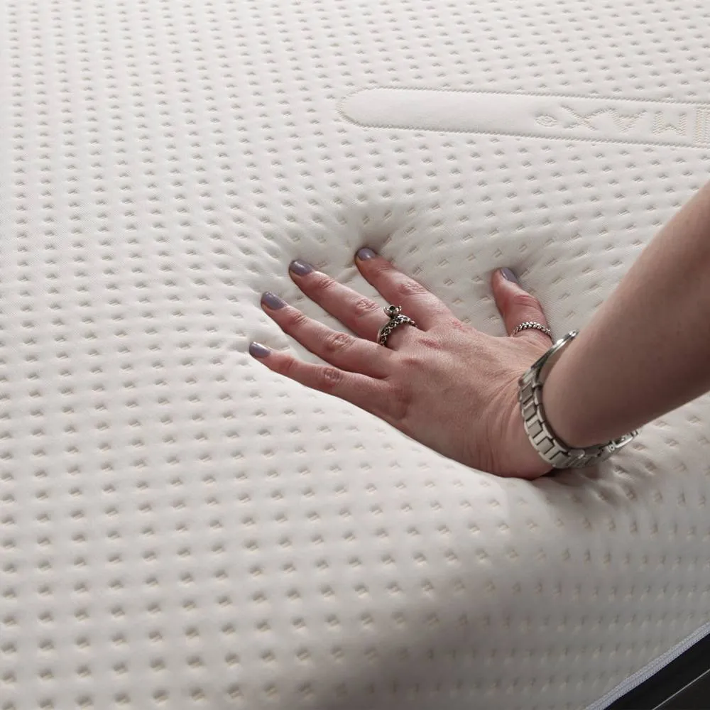 X Rocker Cool Max Foam Firm Hypoallergenic Mattress for Beds in White 4