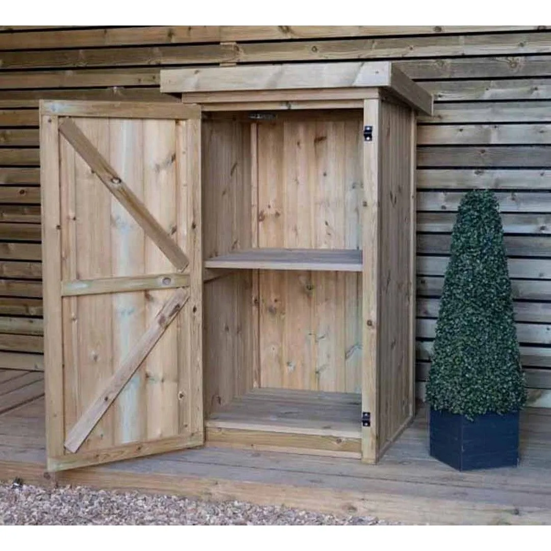 Buttercup Farm Pendle Parcel Store Large - Timber - L47 x W68 x H121 cm in Brown 4