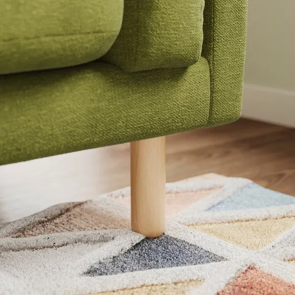 Newton Luxe Chenille 4 Seater Sofa 5