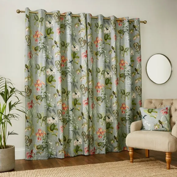 Fresh Botanical Eyelet Curtains 4