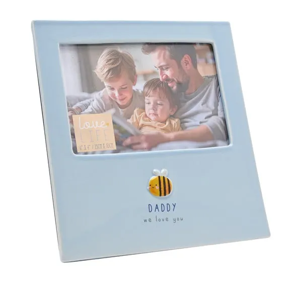 Love Life Daddy Ceramic Photo Frame 3