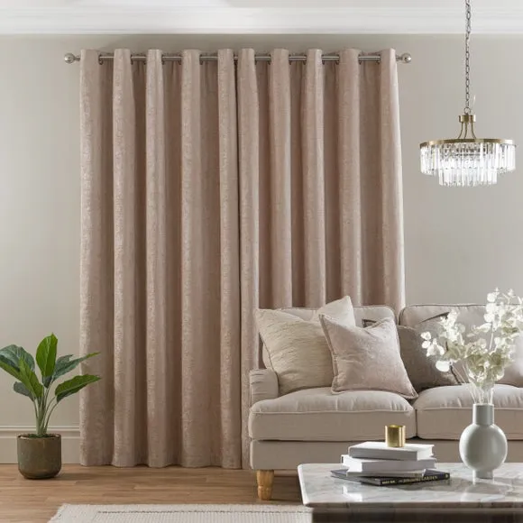 Chenille Eyelet Curtains (Blackout Available) 5