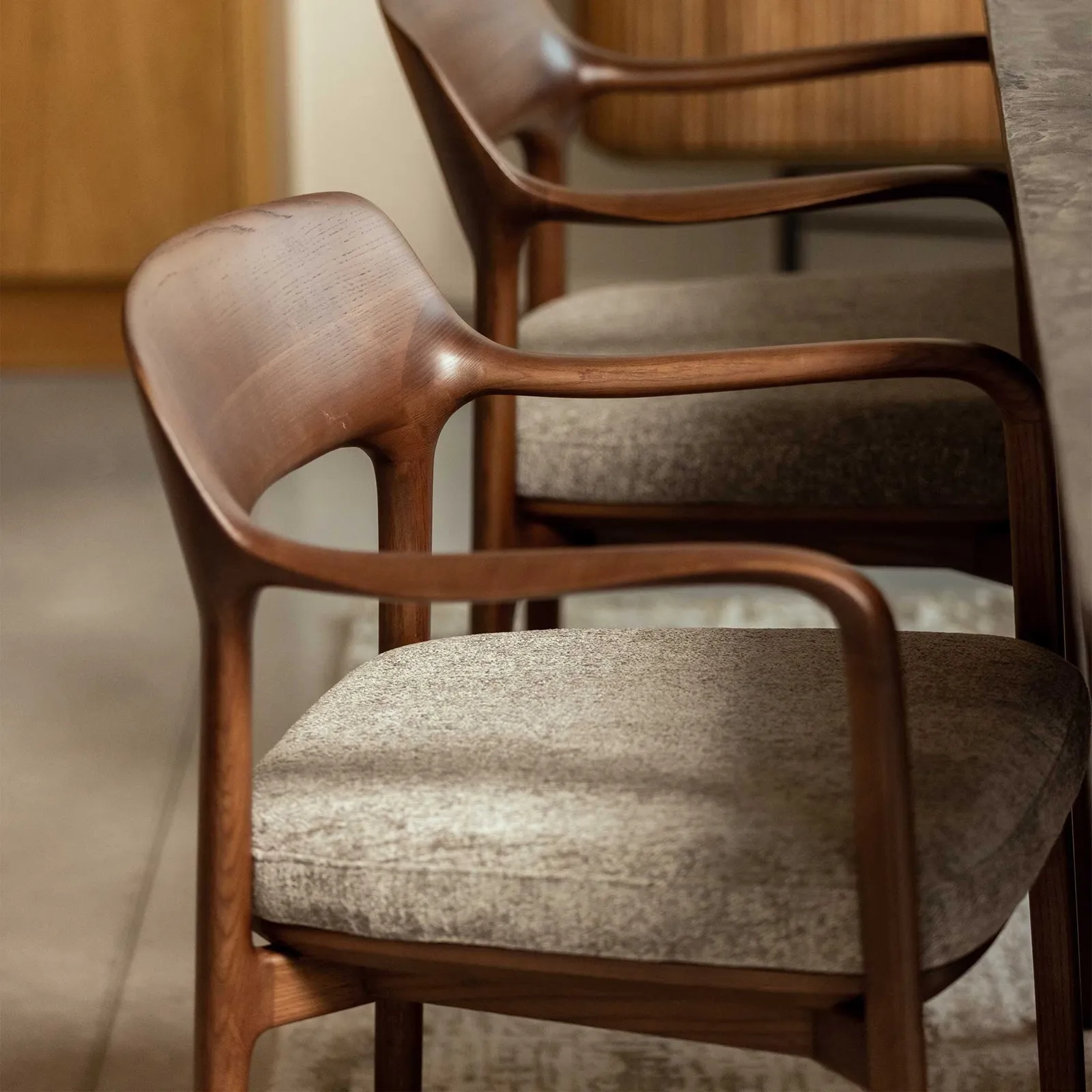 Bute Dining Chair With Arms Fabric | Barker & Stonehouse 6