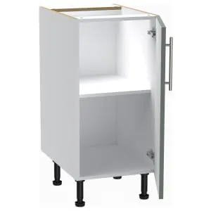 Wickes Orlando Reed Green Base Unit - 400mm 2