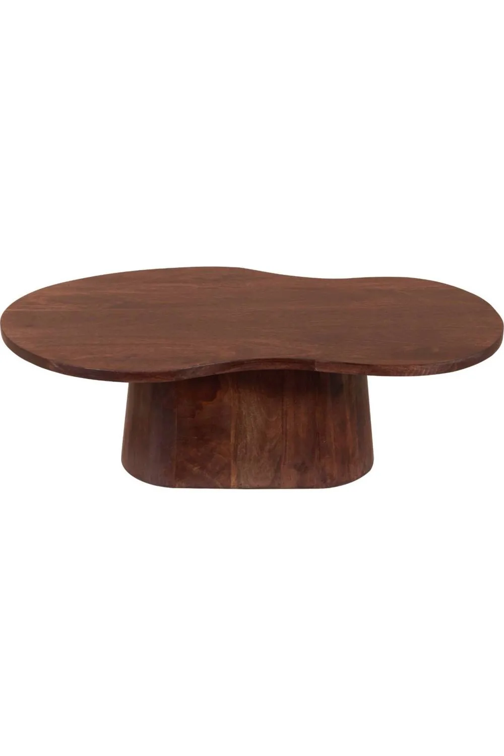 IH Design Bathwick Solid Mango Wood Coffee Table in Brown 2