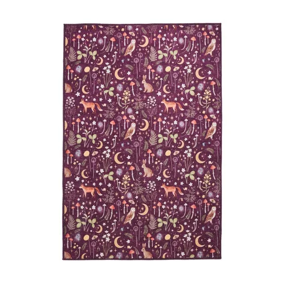 Catherine Lansfield Twilight Animals Rug 5