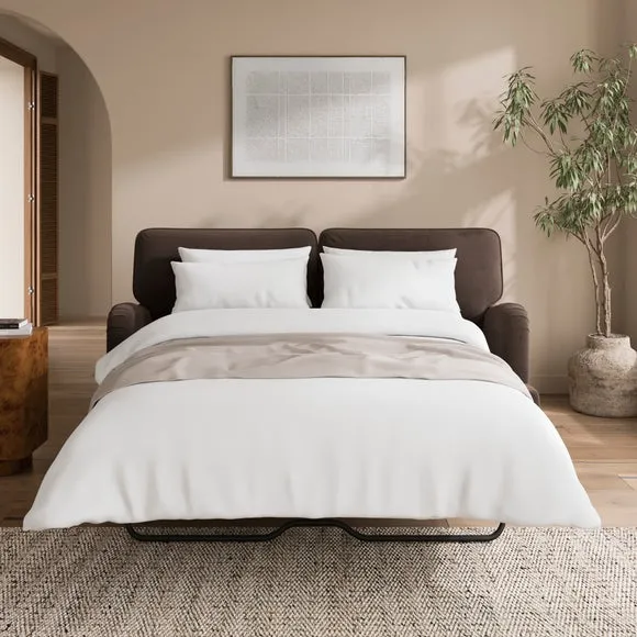 Beatrice II Velvet 3 Seater Sofa Bed 1