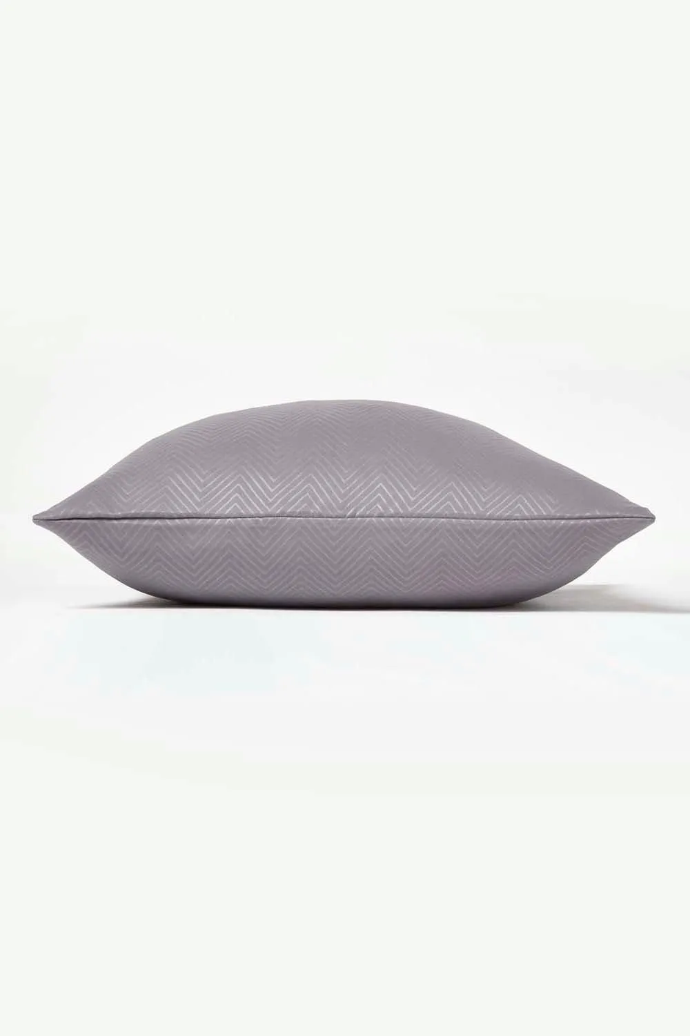 Homescapes Herringbone Cushion Cover in Grey 3