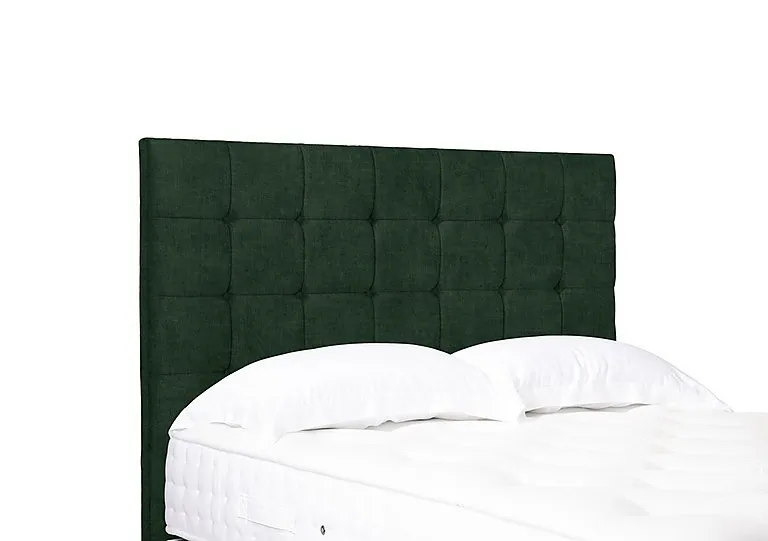 Artisan Collection Kaito High Floor Standing Headboard - Super King - Tormaline Green