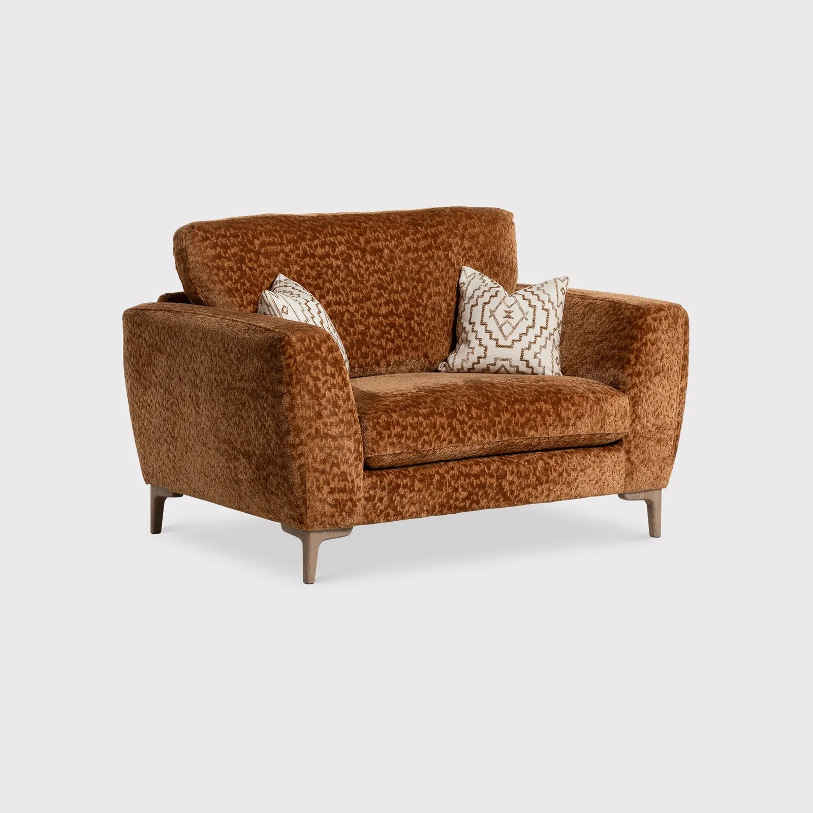 Chaska Snuggler, Orange Fabric | Barker & Stonehouse