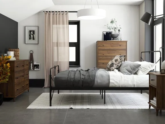 Leopold Bed Frame, Metal 2