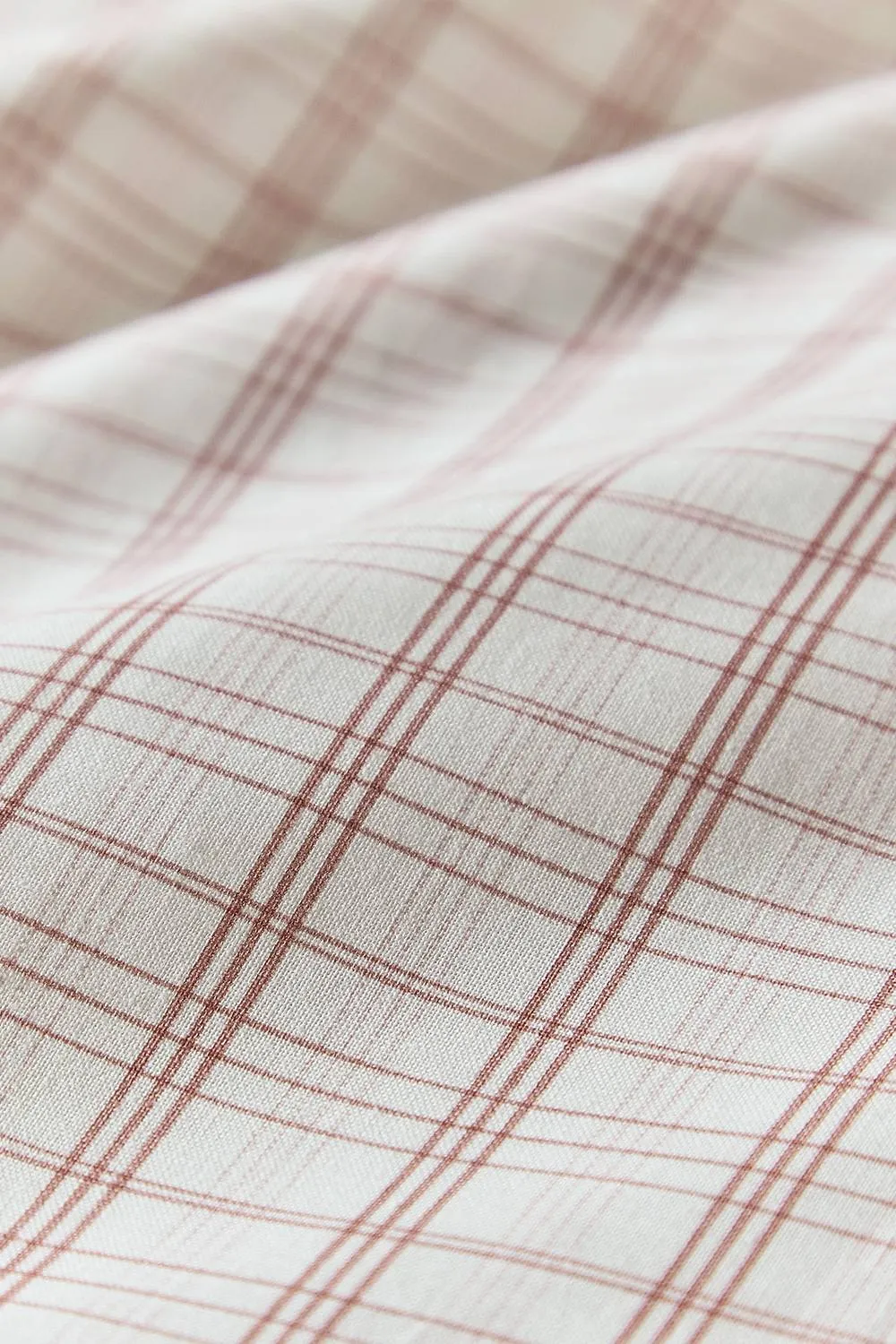 Helena Springfield 'Tranquil Check' Duvet Cover Set in Pink 4