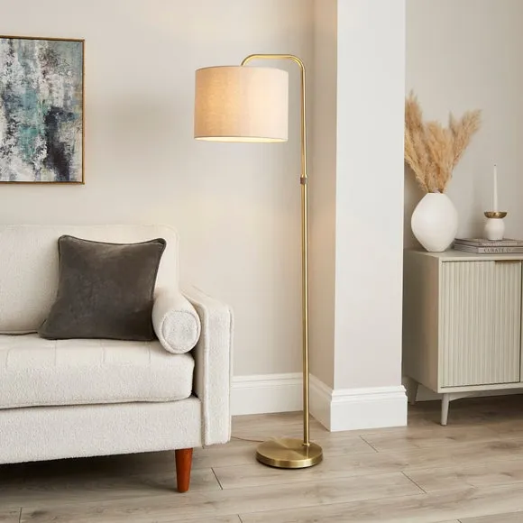 Novie Arched Adjustable Arc Floor Lamp