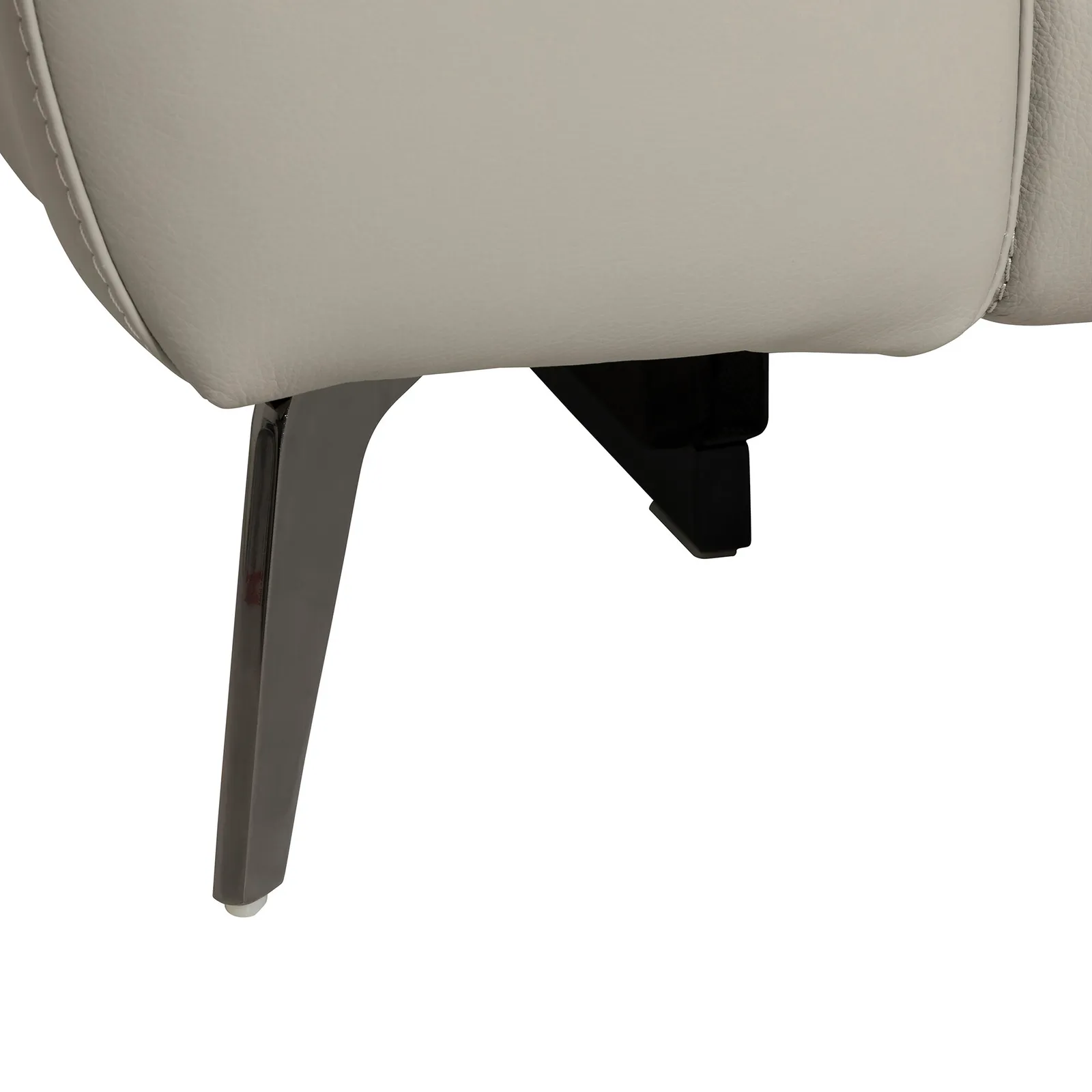 Fiore 2.5 Seater Recliner Sofa with 2 Power Recliners, Grey Leather | Barker & Stonehouse 6