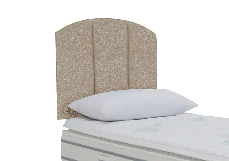 Banff Strutted Headboard - Single - Tweed Biscuit - Bedroom Furniture