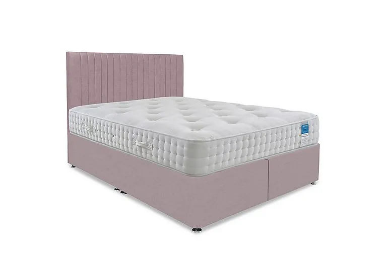 Ortho 2000 Divan Set - Super King - Plush Lilac