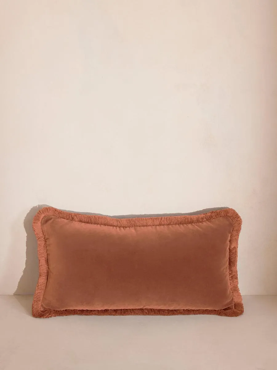 Margeaux Oblong Cushion, Antique Rose