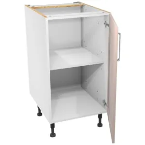 Wickes Ohio Dusky Pink Shaker Base Unit - 450mm 2