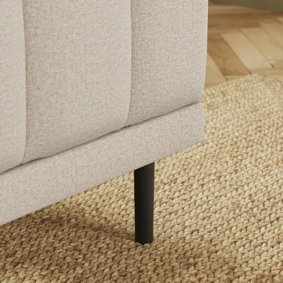 Amali Small Dining Bench, Textured Weave 5