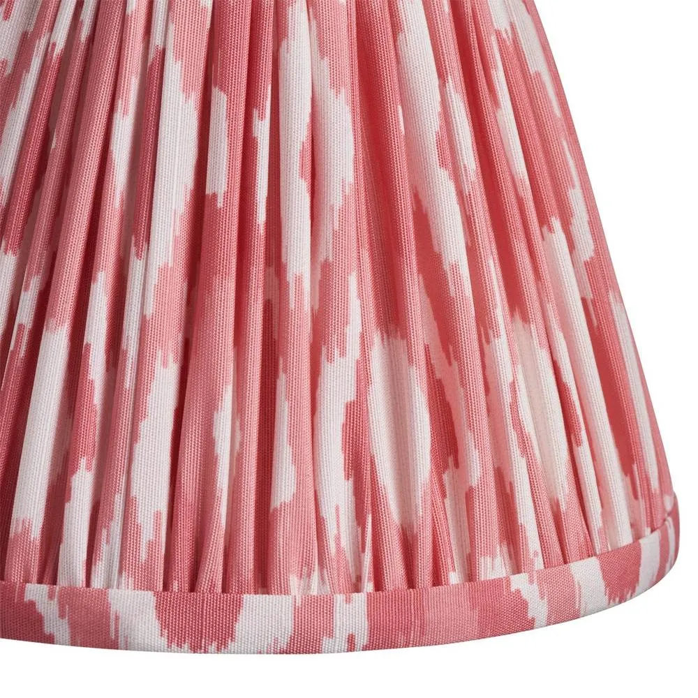 Netlighting Santiago Wall Light Pink Fabric Ikat Shade 16cm B22 6