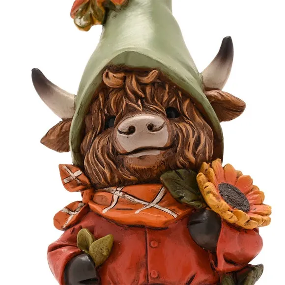 Country Living Autumn Highland Cow Ornament 2