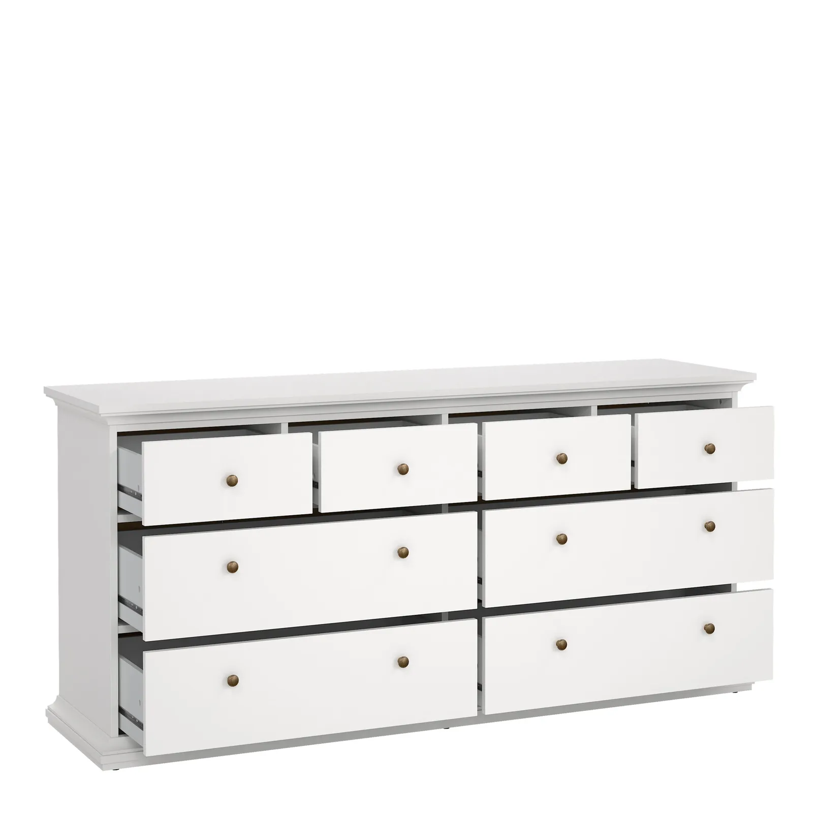 Furniture To Go Paris Chest of 8 Drawers in White 5