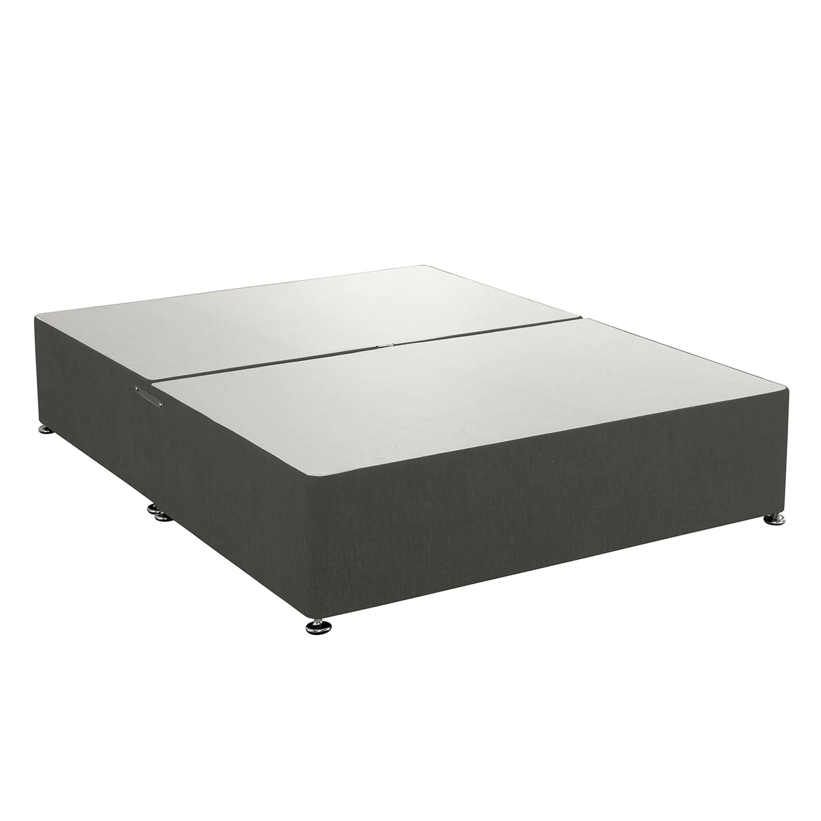 Universal Chenille Divan Base Grey