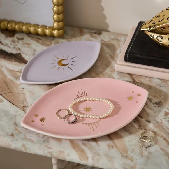 Set of 2 Celestial Trinket Trays
