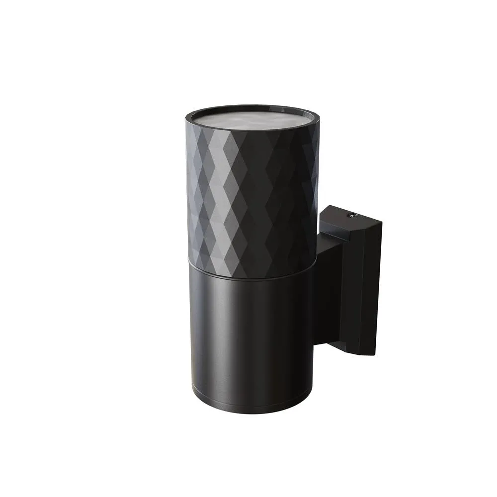 Netlighting Bowery Outdoor Up Down Wall Lamp Black IP54 1xGU10