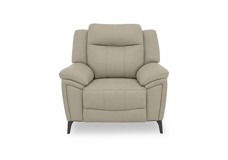 Panache Leather Power Recliner Chair with Power Headrest and Heated Seat