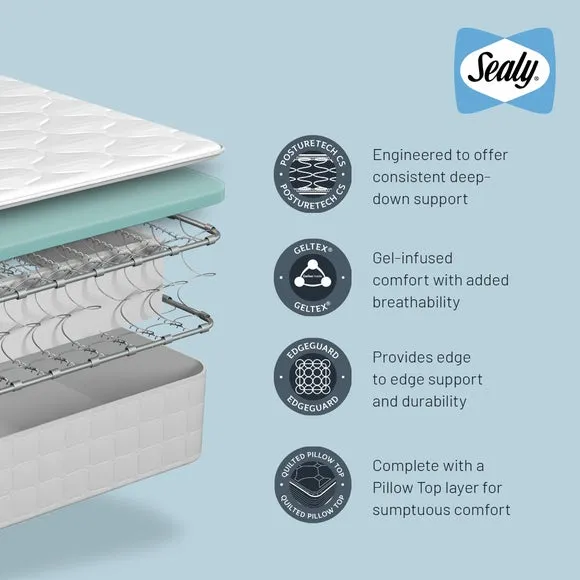 Sealy Advantage Aldgate Hybrid Mattress 2