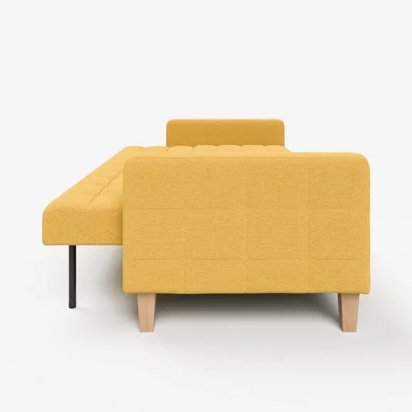 Harlow Flatweave Storage Double Sofa Bed 6