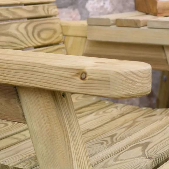 Freya Wooden Companion Seat 4