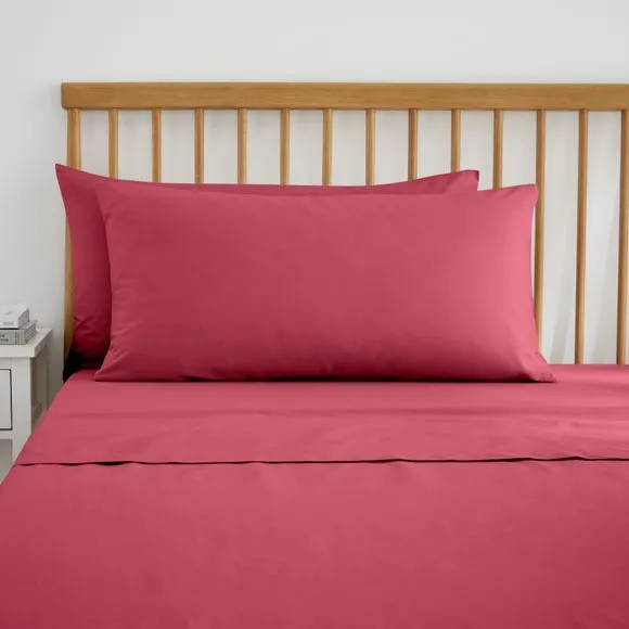 Pure Cotton Kingsize Pillowcase Pair 1
