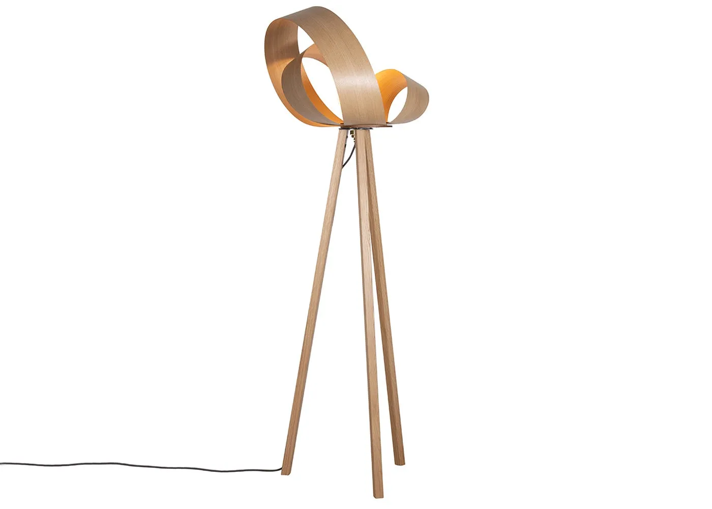 Tom Raffield Verso Floor Lamp Oak