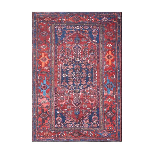Think Rugs Kashmar Medallion Washable Rug 5