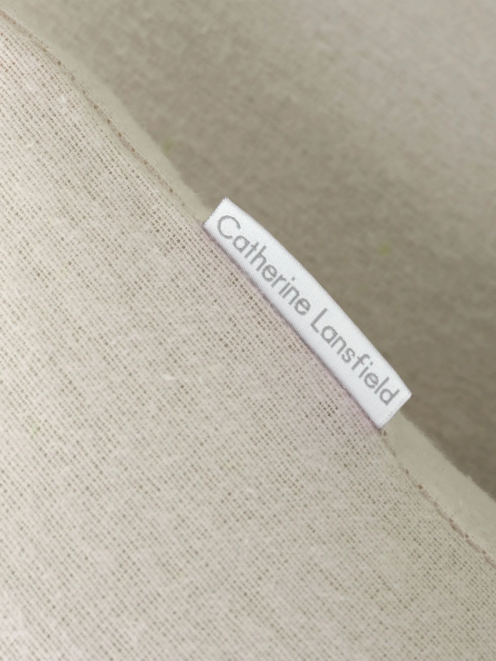 Catherine Lansfield 'Brushed Cotton' Duvet Cover Set in Cream 3