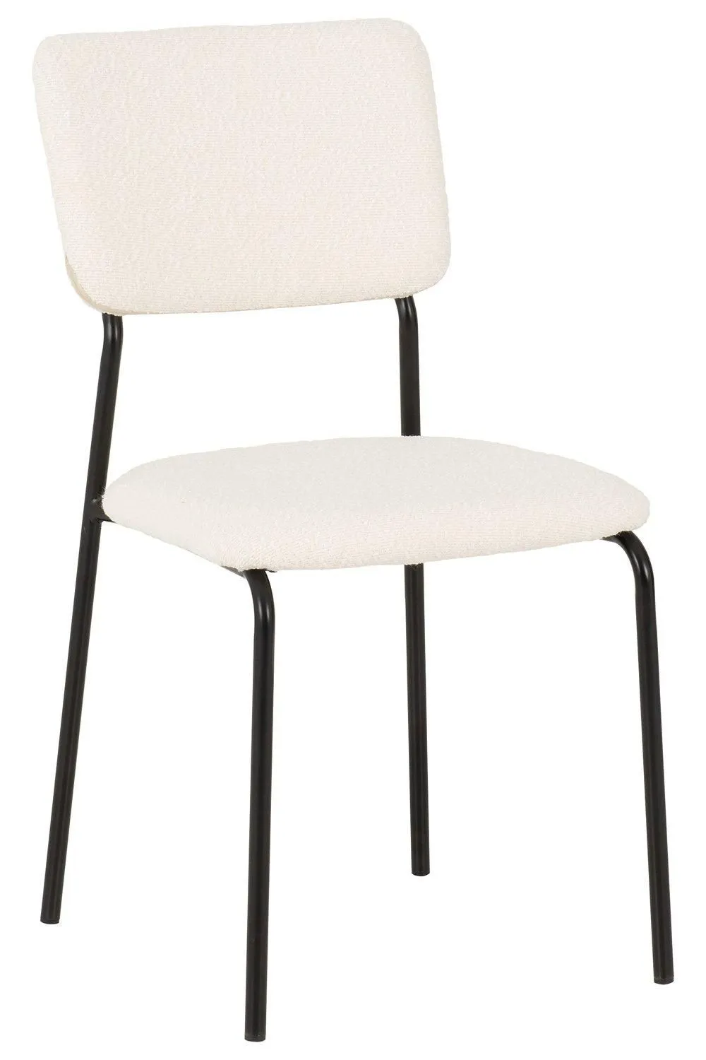 Seconique Sheldon Chair( Set Of 4 ) in Ivory 3