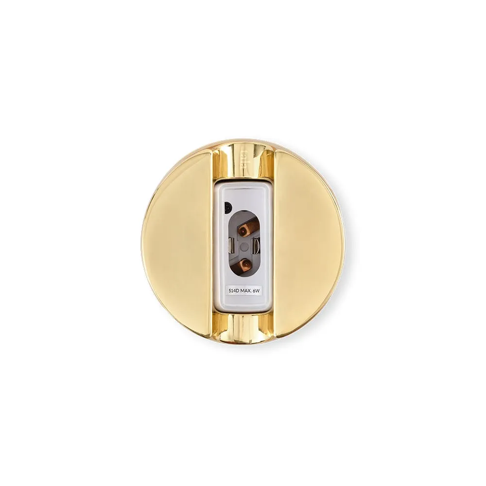 Tala Kilter Wall Light Fixture Solid Brass 2