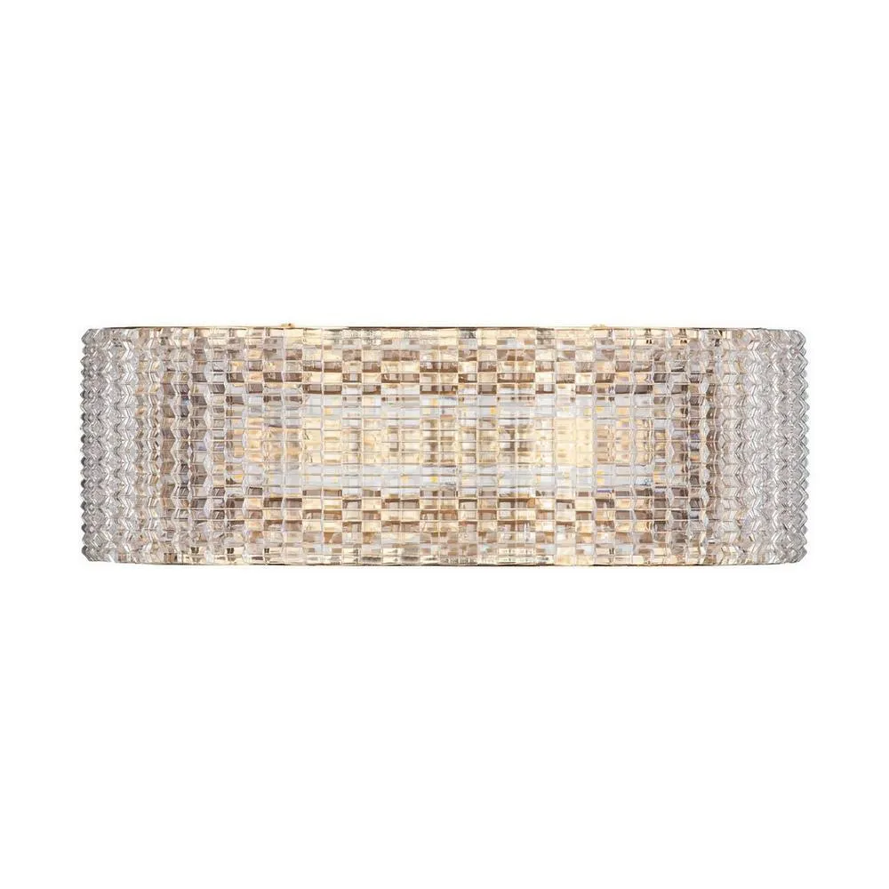 Netlighting Kinara Integrated LED Wall Lamp Platinum Gold LED 6W 390lm 3000K