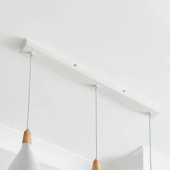 Elements Wolston 3 Light Diner Ceiling Light 4