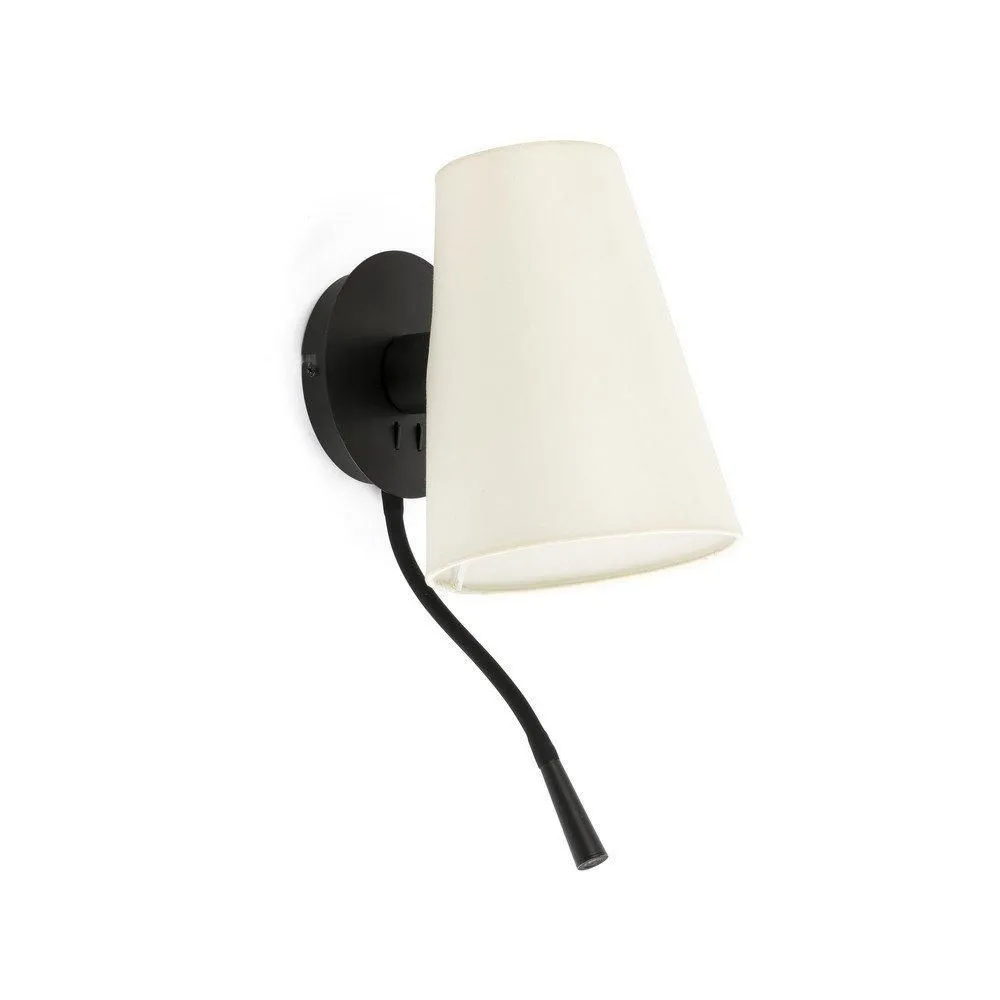 Netlighting Lupe Reading Light Wall Light White E27