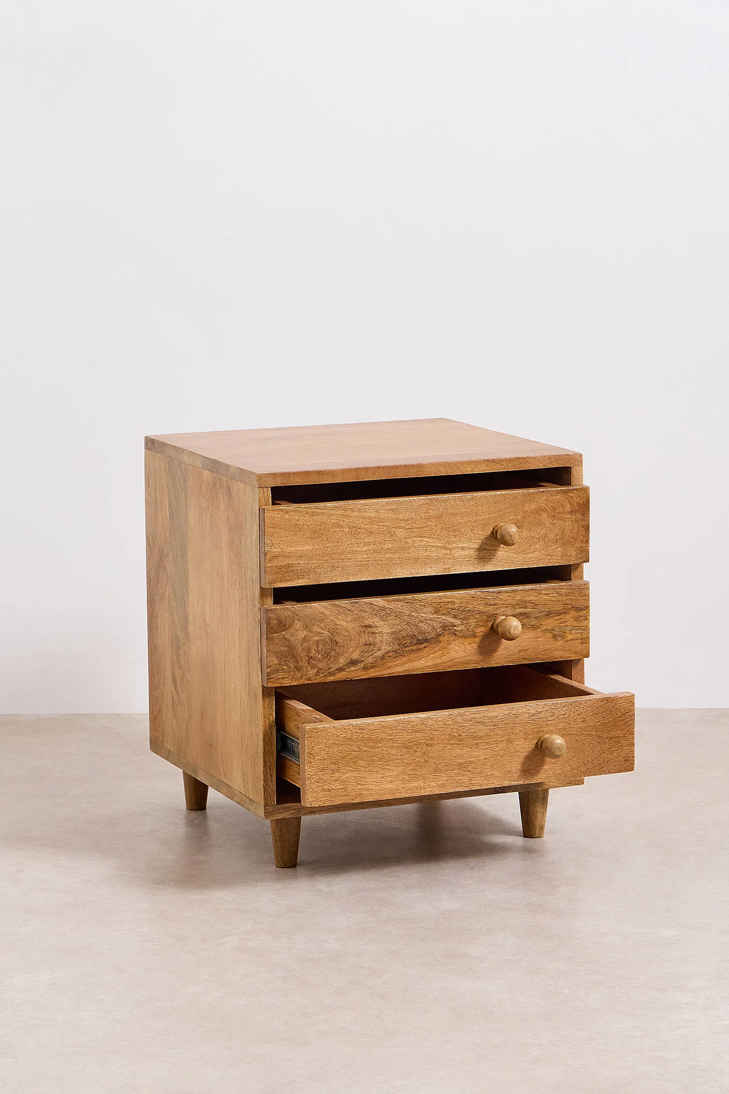 Locker Nightstand - Natural ALL 5