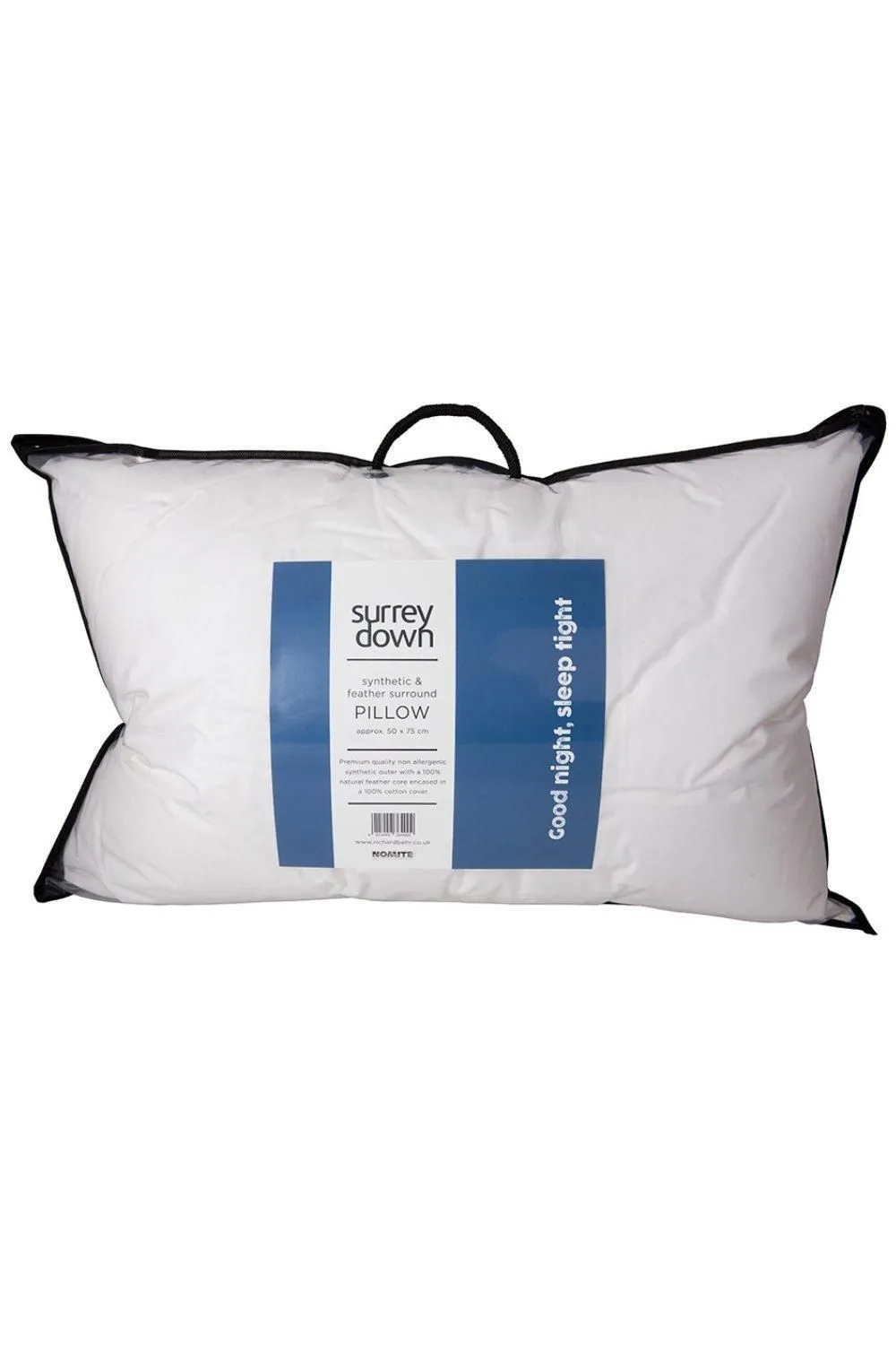 surrey down Synthetic Down Surround Pillow in White